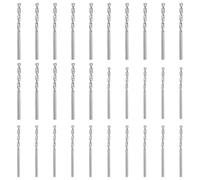 Keboyoe 30 pezzi Mini Punte per Trapano Elicoidali Hss Punte da Trapano Cobalto 2.5/3 mm Punte da Ferro Trapano Punte Trapano Twist Drill 0.5/1/1.5/2 mm per Legno, Acciaio, Metallo Alluminio, Ferro