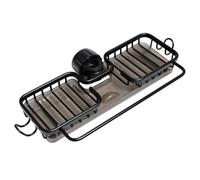 Keboyoe Organizador de Grifo Fregadero Cocina Estante de Almacenamiento para Grifo Organizador Fregadero du Cocina Organizadors du Fregaderos Colgante Soporte para Esponja con Bandeja Goteo Extraíble