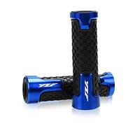 KECAV Motocicleta Manilla para Y-AMAHA R125 R 125 YZFR25 YZF-R25 2014 2015 2016 2017 2018 2019 7/8" 22mm Puños De Manillar Antideslizantes para Motocicleta (Color : Blue YZF)