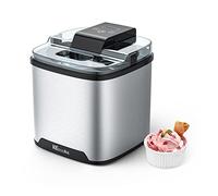KECOOLKE Máquina eléctrica de helado, regalo de agradecimiento al profesor, máquina de helado para encimera, fruta, suave, hecha en casa, gran capacidad, 2 cuartos de galón, yogur congelado, sorbete