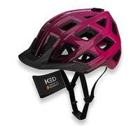 KED CROM | Casco de bicicleta de montaña con sistema QUICKSTOPP, QUICKSAFE y hebilla magnética FIDLOCK | Casco ligero MTB para adultos | Cascos de ciclismo Allround | Accesorios MTB | Fabricado en