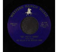 KED KILLEN - hey pretty mama / lonesome blues 45 rpm single