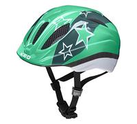 KED Meggy Trend Casco de Bicicleta, Niños, Verde, M (52-58cm)