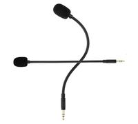 kedakexiao Micrófono para auriculares, micrófono desmontable de 3.5 mm para auriculares Turtle Beach, auriculares para juegos, compatible con PS4/PS5/Xbox/PC, micrófono de repuesto para cualquier