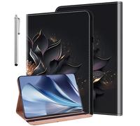 KEDBBAO Funda para Samsung Galaxy Tab S10 Plus/ S9 Plus/ S7 FE 2021 12.4 pulgadas Funda Flip PU Cuero Wallet Cover Case con Soporte para Lápiz y Función de Soporte para Galaxy Tab S10 Plus Funda,