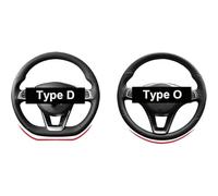 KEDDWE Funda de Volante para Volvo EX90 2024-2026, Piel Antideslizante, Cubierta Volante Coche Funda Volante de Cuero, 37-38 cm,D-C