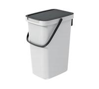 Keden Systema Q Cubo de Basura Cubo de Reciclaje (12L, Color Ceniza)