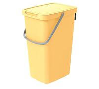 Keden Systema Q Cubo de Basura Cubo de Reciclaje (20L, Amarillo Claro)