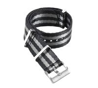 KEDFZY Correa de reloj de lona de nailon de 20 mm de ancho y 29 cm de largo, correa de reloj unisex duradera con un diseño táctico y resistente para exteriores.
