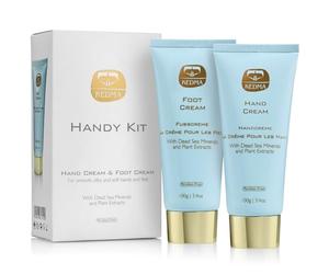 Kedma - Kit de Cuidado de Manos y Pies con Minerales del Mar Muerto - Hidratante y Nutritivo - 2x100g