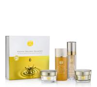 Kedma - Kit de Cuidado Facial con Oro 24K - Tónico, Siero, Crema y Mascarilla - Anti-Envejecimiento y Luminosidad - 4 Productos