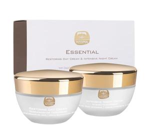 Kedma - Set Crème de Jour et de Nuit au Collagène et Minéraux de la Mer Morte - Hydratant et Anti-Âge - 2x50g