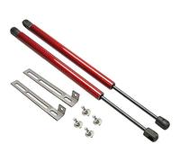 kedoukeji - Amortiguador de capó delantero para SEAT León MK3 5F 2012-2020, amortiguador de fibra de carbono, resortes de gas, 2 unidades, fibra de carbono roja