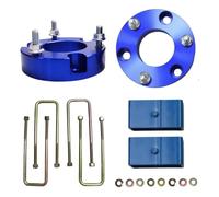 KEDOUKJ Kits de elevación de nivelación delantera y trasera para Hilux Vigo 2004-2019, espaciadores de elevación, amortiguadores de resorte, adaptador de elevación (delantero 32 mm + trasero 51 mm)