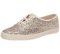 Keds Champion Glitter Zapatillas con cordones para mujer, Oro, 7