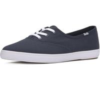 Keds Champion Point Low - Tenis de Moda para Mujer, Tela Azul Marino, 39 EU