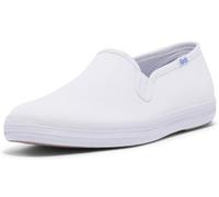 Keds Champion Slip On - Zapatillas de casa de lino mujer, Blanco, 36 EU