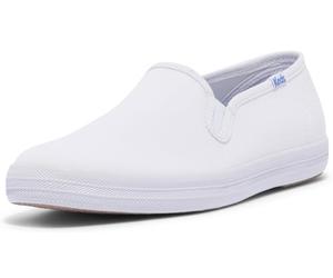 Keds Champion Slip on, Zapatillas Mujer, Lienzo Blanco, 36 EU Ancho