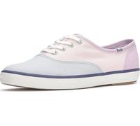Keds Champion - Tenis de Moda de Temporada para Mujer, Lona de Bloque de Color Rosa/Azul/Lila, 7.5