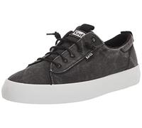 Keds Kickback Canvas Slip on, Zapatillas Mujer, Black, 40.5 EU