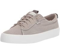 Keds Kickback Canvas Slip on, Zapatillas Mujer, Gris, 39.5 EU