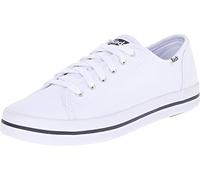 Keds Kickstart Lace Up, Zapatillas Mujer, Lienzo Blanco, 39 EU
