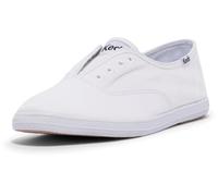 Keds - Zapatillas Deportivas Chillax de Mujer, sin Cordones, Efecto Lavado., Blanco (Blanco), 9 B(M) US