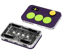 KEEBMONKEY Sayo O3C OSU - Teclado de efecto pasillo de disparo rápido con joystick y pantalla, teclado macro RGB de aluminio CNC con una sola mano para juegos de ritmo, teclado programable