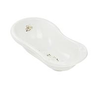 keeeper Bañera Ergonómica con Tapón Winnie, De 0 a 12 Meses, 84 cm, Maria, Blanco
