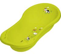 keeeper Bañera Ergonómica, De 0 a 12 meses, Funny Farm, 84 cm, Wiktoria, Verde
