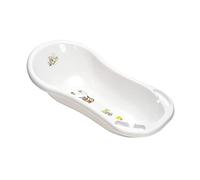 keeeper Bañera ergonómica para bebés con tapón Winnie the Pooh, De 0 a 12 meses aprox, 100 cm, Maria, Blanco