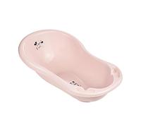 keeeper Bañera infantil ergonómica con desagüe Minnie, De 0 a 12 meses aprox, 84 cm, Maria, Rosa Nordic