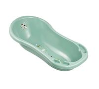 keeeper Bañera infantil ergonómica Funny Farm, De 0 a 12 meses aprox, 100 cm, Wiktoria, Verde Nordic