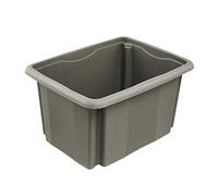 keeeper Caja de almacenamiento 38 x 28,5 x 20,5, Eco gris.