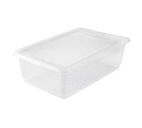 keeeper Caja de Almacenaje con Sistema de Control de Aire, 59 x 39 x 18 cm, 30 l, Bea, Transparente