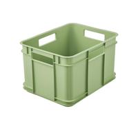 keeeper Caja de almacenamiento EURO-BOX, colección Bruno ECO, tamaño M, 35x27x22, ECO Verde