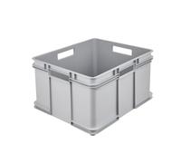 keeeper Caja de almacenamiento EURO-BOX, colección Bruno ECO, tamaño XXL, 52x43x28, ECO Gris