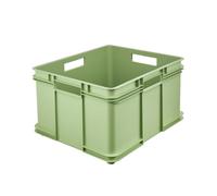 Caja de almacenamiento EURO-BOX, colección Bruno ECO, tamaño XXL, 52x43x28, ECO Verde