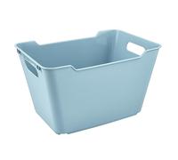 keeeper Caja de almacenamiento, Superficie estructurada, 12 L, Lotta, Azul Nordic