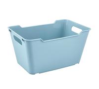 keeeper Caja de almacenamiento, Superficie estructurada, 6 L, Lotta, Azul Nordic