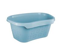 keeeper Cesto de la colada con soporte para la cadera, 30,5 L, Tilda, Azul Nordic