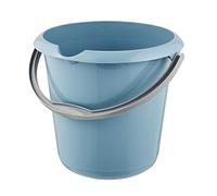 keeeper Cubo con Escala de medición integrada y asa ergonómica, 10 L, Mika, Azul Nordic