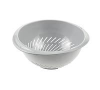 keeeper Escurridor de cocina, Plástico sin BPA, Ø 26 x 11 cm, Fabienne, Gris Nordic