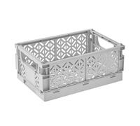keeeper Fritzi Caja plegable decorativa, 9,63 L, Caja plegable, Diseño compacto, Ahorra espacio, Gris (Nordic Grey)