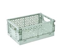 keeeper Fritzi Caja plegable decorativa, 9,63 L, Caja plegable, Diseño compacto, Ahorra espacio, Verde (Nordic Green)