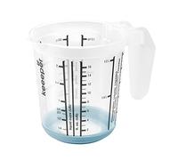 keeeper Jarra medidora con base antideslizante, 500 ml, Massimo, Azul Nordic