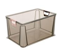 keeeper Luis Caja Euro con asas suaves, 64 L, Hasta 60 kg de carga, Caja de almacenaje, Rojo (Nordic Red)