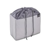 keeeper neo Caja Plegable para Frutas y Verduras, 13 l, Con Bolsa de Cordón, Compatible con Caja Plegable ben, 31,5 x 15 x 26,5 cm, Grafito