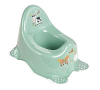 keeeper Orinal infantil Funny Farm, De 18 meses a 3 años aprox, Antideslizante, Adam, Verde Nordic