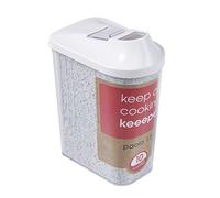 keeeper Paola Dispensador de Cereales, PE/PS, Blanco, 1,5 L